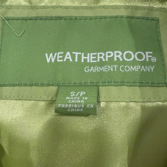Weatherproof Garment Company Quilted Green Walker Jacket Women's Size S - Picture 11 of 12